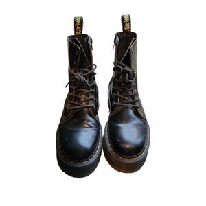 Dr. Martens Black Leather Boots